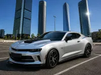 Usado Chevrolet Camaro 2018 Plateado Coupe