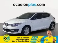 Usado Renault Mégane LIMITED 95 CV (69 kW) 2015 Blanco Berlina