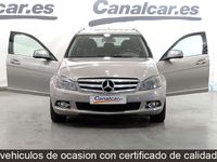Usado Mercedes C200 Avantgarde 136 CV (100 kW) 2008 Plateado Familiar