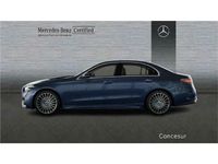 Usado Mercedes C220 AMG line 200 CV (147 kW) 2024 Azul sodalita Berlina