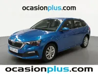 Usado Skoda Scala Ambition 115 CV (84 kW) 2020 Azul Utilitario