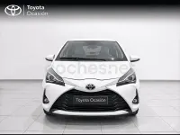 Usado Toyota Yaris Hybrid Active 100 CV (73 kW) 2017 Blanco Berlina