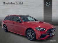 Usado Mercedes C220 203 CV (149 kW) 2024 Rojo Familiar