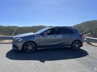 Usado Mercedes A180 AMG line 122 CV (89 kW) 2016 Gris / plata Berlina