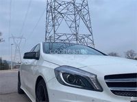 Usado Mercedes CLA200 AMG line 136 CV (100 kW) 2013 Blanco Berlina