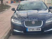 Usado Jaguar XF Luxury 190 CV (139 kW) 2014 Azul Berlina