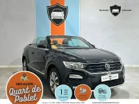Usado VW T-Roc Style 150 CV (110 kW) 2021 Negro SUV