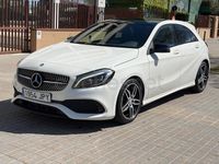 Usado Mercedes A200 AMG line 136 CV (100 kW) 2016 Blanco Berlina