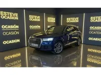 Usado Audi Q7 S-Line 272 CV (200 kW) 2018 Azul SUV