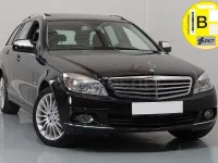 Usado Mercedes C320 Avantgarde 224 CV (164 kW) 2007 Negro Familiar
