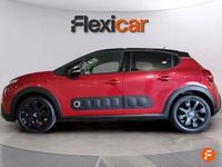 Usado Citroën C3 Feel 82 CV (60 kW) 2018 Granate Utilitario