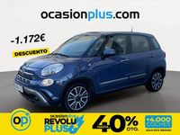 Usado Fiat 500L Cross 95 CV (69 kW) 2018 Azul Monovolumen