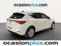 Usado Seat Leon Style 130 CV (95 kW) 2022 Blanco Berlina