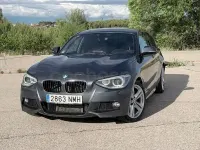 Usado BMW 116 M Sport 136 HP (100 kW) 2014 Cinzento Citadino