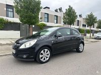 Usado Opel Corsa Enjoy 75 CV (55 kW) 2008 Negro Utilitario