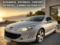 Usado Peugeot 407 Coupe 204 CV (150 kW) 2007 Plateado Coupe