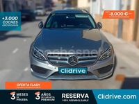 Usado Mercedes C220 AMG line 170 CV (125 kW) 2016 Gris / plata Familiar