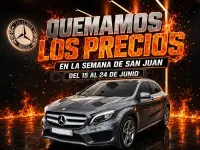 Usado Mercedes GLA220 AMG line 170 CV (125 kW) 2015 Gris / plata SUV