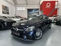 Usado Mercedes C200 184 CV (135 kW) 2021 Azul Descapotable
