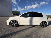 Usado VW Golf VI GTI 210 CV (154 kW) 2010 Blanco Utilitario