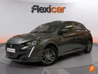 Usado Peugeot 208 Style 100 CV (73 kW) 2021 Gris Utilitario