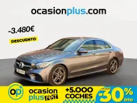 Usado Mercedes C200 184 CV (135 kW) 2018 Gris Berlina