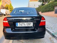 Usado Chevrolet Aveo LT 94 CV (69 kW) 2009 Negro Berlina