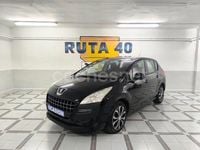 Usado Peugeot 3008 110 CV (80 kW) 2010 Negro Berlina
