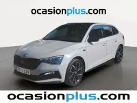 Usado Skoda Scala Monte Carlo 150 CV (110 kW) 2022 Gris Utilitario