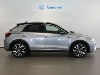 Usado VW T-Roc R-line 150 CV (110 kW) 2022 Gris/plata SUV