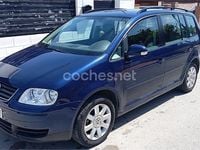 Usado VW Touran Conceptline 100 CV (73 kW) 2004 Azul Monovolumen