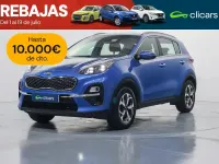 Usado Kia Sportage Plus 132 CV (97 kW) 2019 Azul SUV