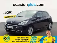 Usado Peugeot 208 Signature Sky 83 CV (61 kW) 2019 Negro Utilitario