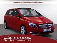 Brugt Mercedes B180 109 HK (80 kW) 2014 Rød MPV