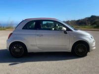 Usado Fiat 500C Lounge 69 CV (50 kW) 2016 Blanco Descapotable