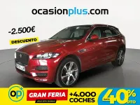 Usado Jaguar F-Pace Prestige 250 CV (183 kW) 2020 Rojo SUV