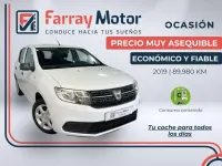 Usado Dacia Sandero Acces 75 CV (55 kW) 2019 Blanco Utilitario