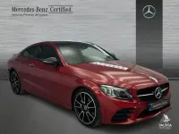 Usado Mercedes C220 194 CV (142 kW) 2022 Rojo Coupe