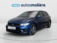 Usado VW Polo R-line 110 CV (80 kW) 2022 Azul Utilitario