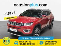 Usado Jeep Compass Limited 120 CV (88 kW) 2018 Rojo SUV