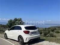 Usado Mercedes A200 AMG line 136 CV (100 kW) 2017 Blanco Berlina