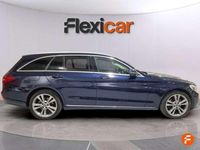 Usado Mercedes C220 170 CV (125 kW) 2017 Azul Familiar