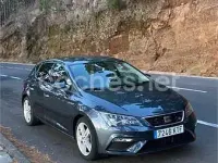 Usado Seat Leon FR 150 CV (110 kW) 2019 Negro Berlina