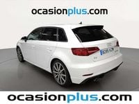 Usado Audi A3 Sportback S-Line 116 CV (85 kW) 2019 Blanco Utilitario