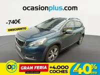 Usado Peugeot 2008 Allure 100 CV (73 kW) 2017 Azul SUV