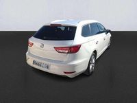 Usado Seat Leon ST Style 110 CV (80 kW) 2020 Blanco Familiar