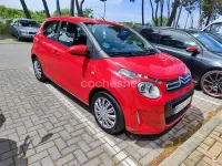 Usado Citroën C1 Feel 82 CV (60 kW) 2015 Rojo Utilitario