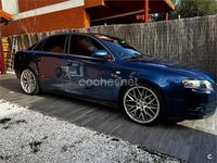 Usado Audi A4 140 CV (102 kW) 2007 Azul Berlina