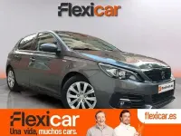 Usado Peugeot 308 Access 130 CV (95 kW) 2020 Gris Berlina