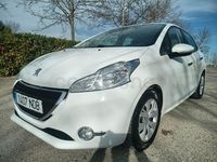 Usado Peugeot 208 Access 82 CV (60 kW) 2014 Blanco Utilitario